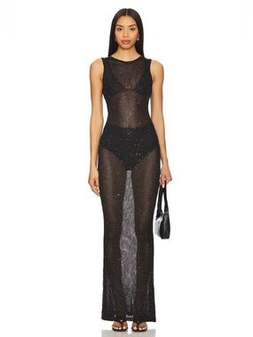 Superdown Alix Maxi Dress - Black